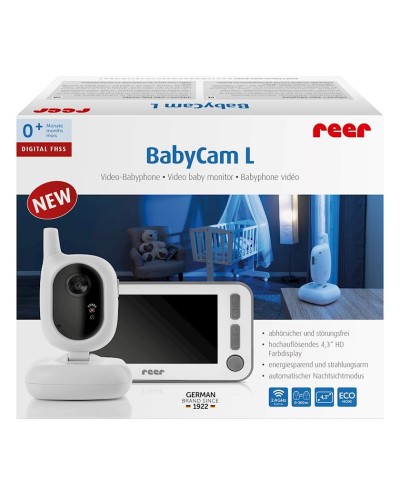 Videodayə Reer BabyCam L, ağ/boz
