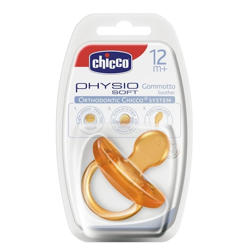 Lateks əmzik Chicco Physio Soft 12-16-36 ay Lateks əmzik Chicco Physio Soft 12-16-36 ay