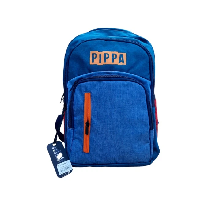 Məktəbli bel çantası Tom Pippa 4100, mavi, 40x30 sm Məktəbli bel çantası Tom Pippa 4100, mavi, 40x30 sm