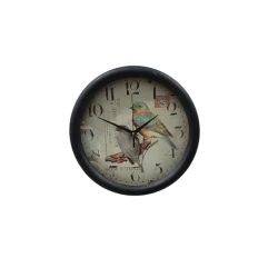 Настенные часы Bayramov Group SS-146, черный, 30 см