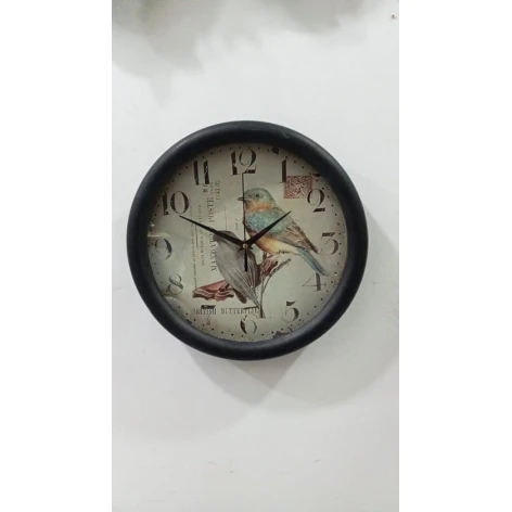 Настенные часы Bayramov Group SS-146, черный, 30 см