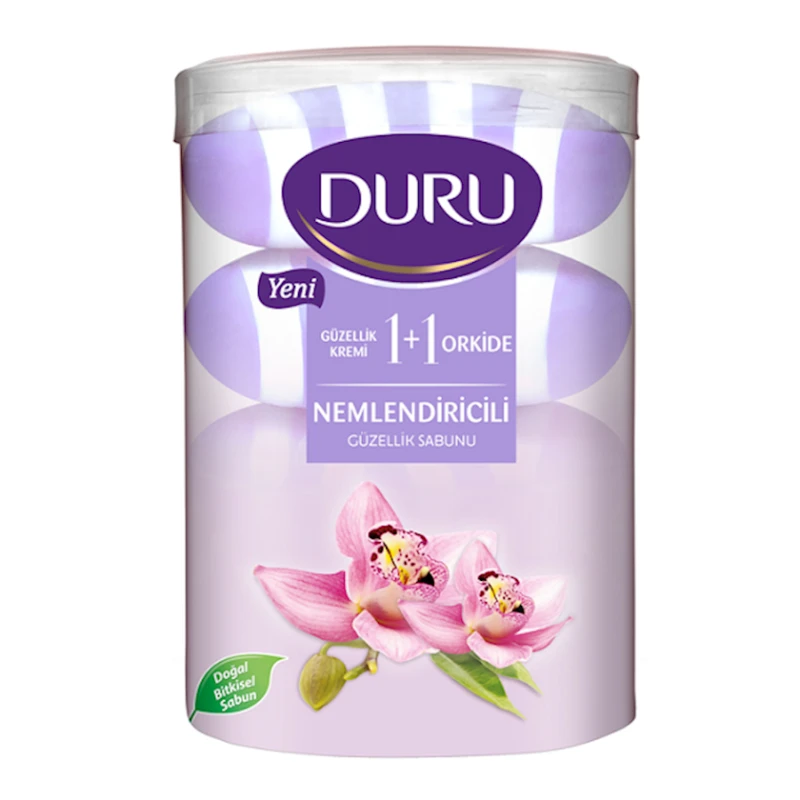 Tualet sabunu Duru Səhləb, nəmləndirici krem ilə 100 q, 4 əd