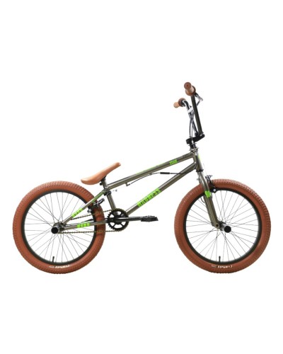 Velosiped Stark Madness BMX 2, yaşıl/qəhvəyi, 20