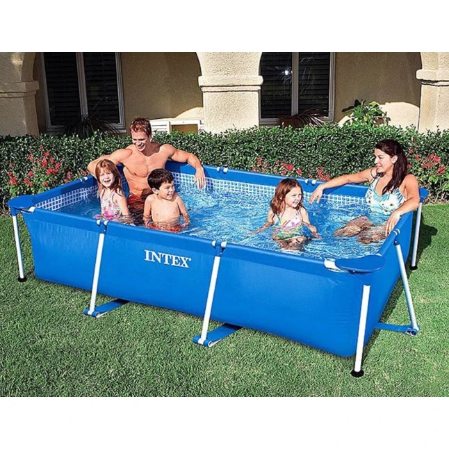 Надувной бассейн Intex H282025272NP, синий, 300x200x75 см, 3834 л Надувной бассейн Intex H282025272NP, синий, 300x200x75 см, 3834 л