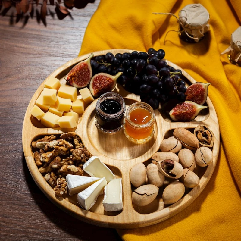 Çərəz qabı Vetta, dairə, 28 sm, ağcaqayın, qəhvəyi Çərəz qabı Vetta, dairə, 28 sm, ağcaqayın, qəhvəyi