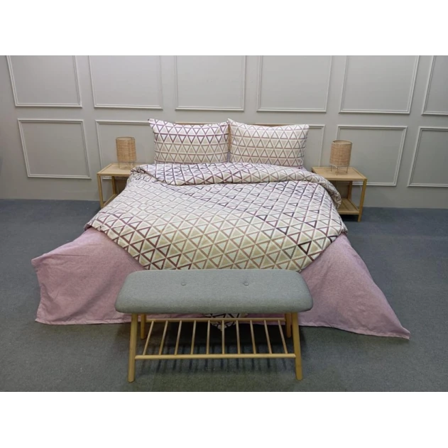 Комплект постельного белья MiraNova FS-462, двуспальный, разноцветный, пододеяльник 200x220 см, простыня 220x240 см, наволочка 50x70 см (2 шт) Комплект постельного белья MiraNova FS-462, двуспальный, разноцветный, пододеяльник 200x220 см, простыня 220x240 см, наволочка 50x70 см (2 шт)