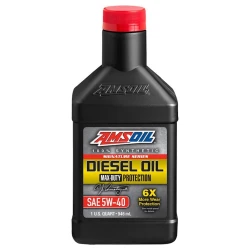 Масло моторное синтетическое Amsoil Signature Series Max-Duty Synthetic Diesel Oil 5W-40, 946 мл DEOQT