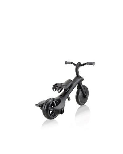 Üçtəkərli velosiped Globber Explorer Trike 4 in 1 Black/Grey