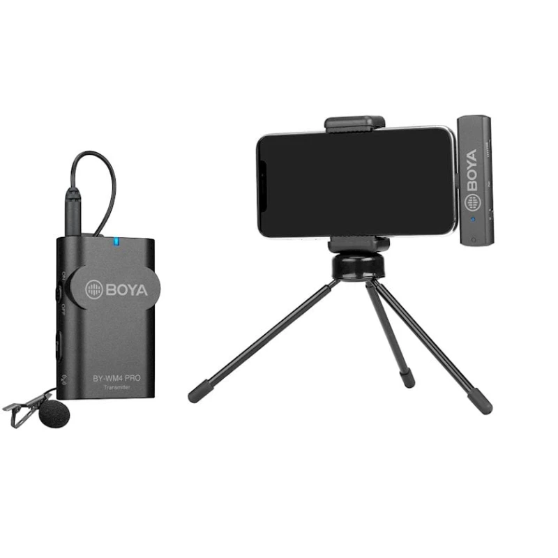 Микрофон Boya BY-WM4 Pro-K3 для устройств Apple Микрофон Boya BY-WM4 Pro-K3 для устройств Apple