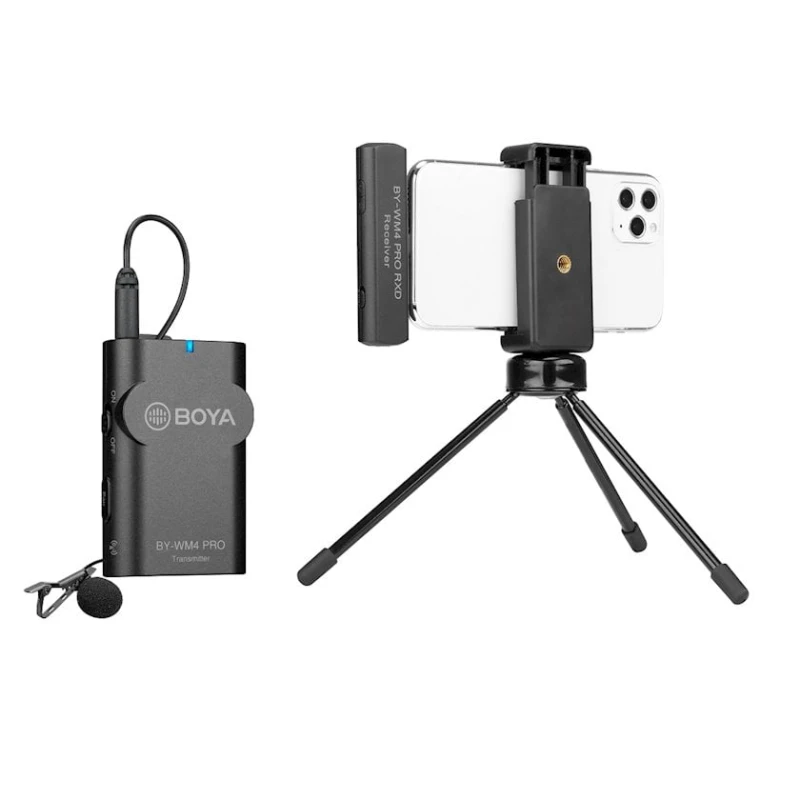 Микрофон Boya BY-WM4 Pro-K3 для устройств Apple Микрофон Boya BY-WM4 Pro-K3 для устройств Apple