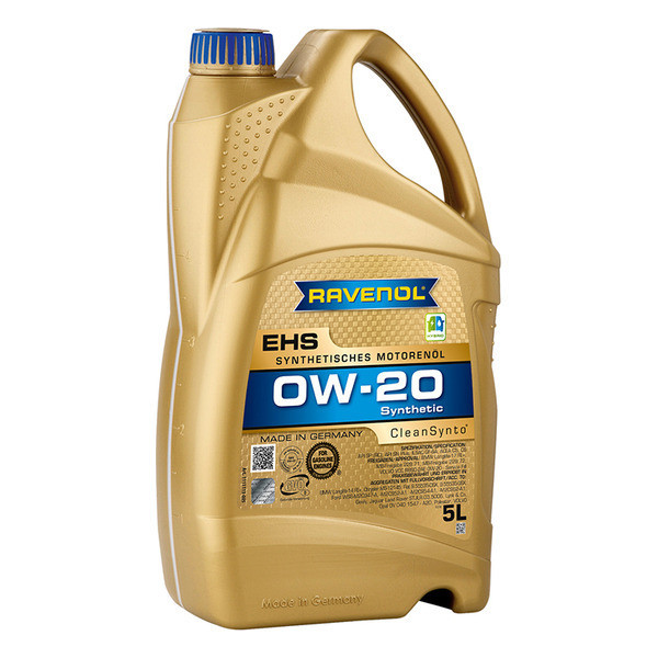 Motor yağı Ravenol EHS 0W-20, 5 lt Motor yağı Ravenol EHS 0W-20, 5 lt