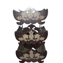 Etajer 019, taxta, qəhvəyi