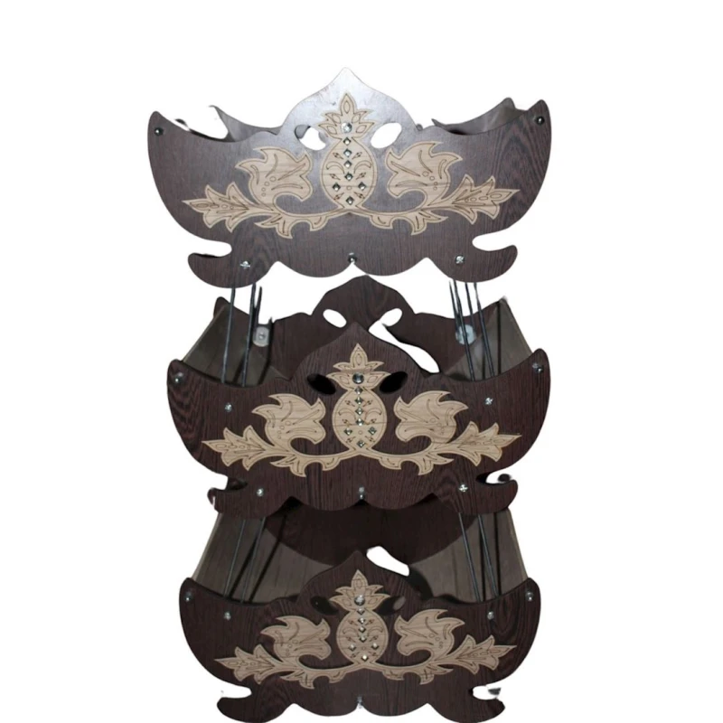 Etajer 019, taxta, qəhvəyi