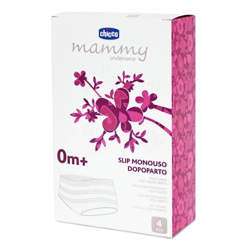 Birdəfəlik tuman-şort Chicco Mammy underwear,doğuşdan sonrakı ilk günlərdə,4 əd Birdəfəlik tuman-şort Chicco Mammy underwear,doğuşdan sonrakı ilk günlərdə,4 əd