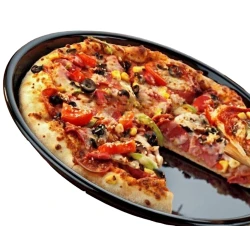 Форма для пиццы Nusse, черная, 28 см