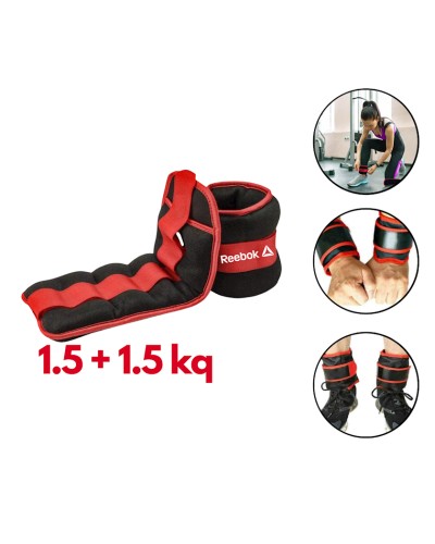 Yük dəsti 2167, 2 əd hər biri 1.5 kq, qırmızı