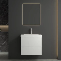 Комплект мебели для ванной Kral 3054, белый, 60x50/70 см, 3 предмета Комплект мебели для ванной Kral 3054, белый, 60x50/70 см, 3 предмета