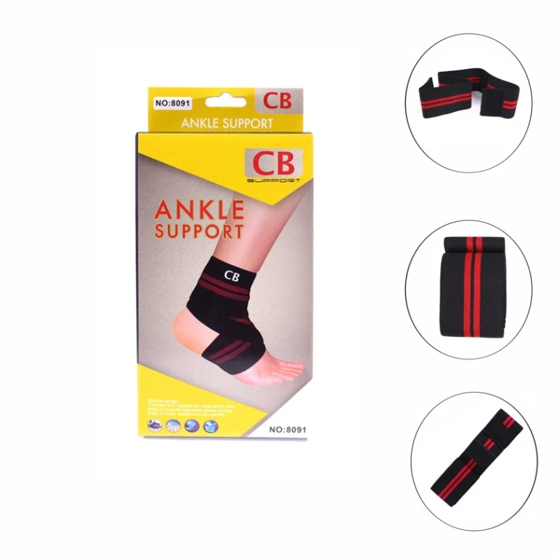 Защита голеностопа 8091, черный