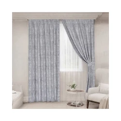 Шторы 300x140 см, 2 шт, серый под мрамор Шторы 300x140 см, 2 шт, серый под мрамор