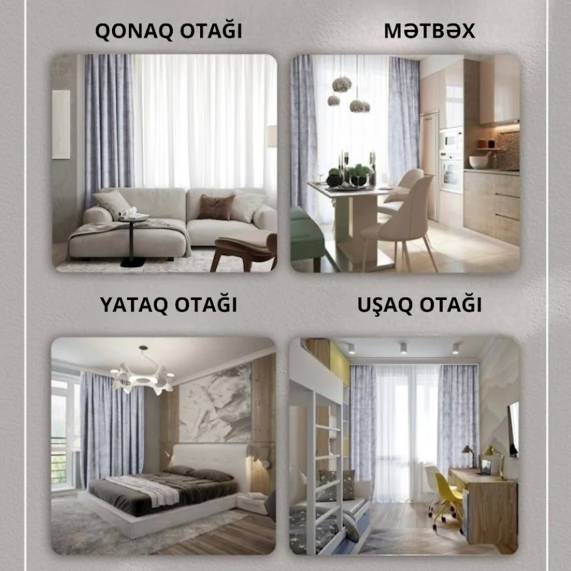 Шторы 300x140 см, 2 шт, серый под мрамор Шторы 300x140 см, 2 шт, серый под мрамор