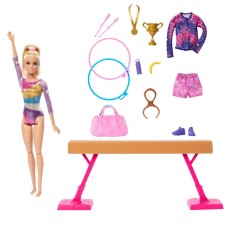 Oyun dəsti Mattel Barbie You Can Be Anything Gymnastics HRG52, 3+ yaş