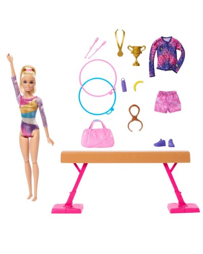 Oyun dəsti Mattel Barbie You Can Be Anything Gymnastics HRG52, 3+ yaş