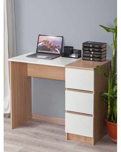 Yazı masası Letta Mix Somona, 75х45х92 sm, LDSP, bej/ağ