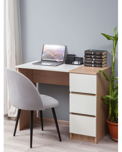Yazı masası Letta Mix Somona, 75х45х92 sm, LDSP, bej/ağ