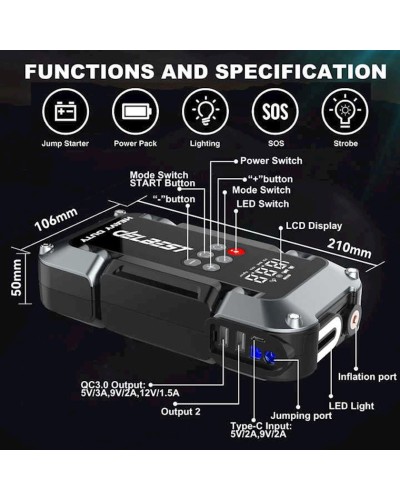 Avtomobil üçün hava kompressoru Explore Warriors 12V