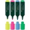 Текстовые маркеры Faber Castell 48 Superfluorescent 154804, 1-5 мм, 4 шт