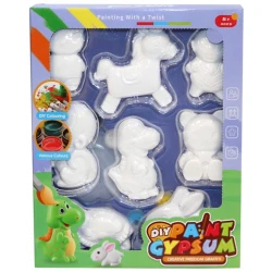 Гипсовые фигуры для раскраски 065, 20 предметов, 6+ лет Гипсовые фигуры для раскраски 065, 20 предметов, 6+ лет