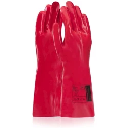 Перчатки Ardon Safety/Ray, полиэстер, красные, размер 10