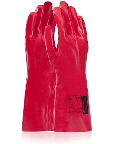 Əlcəklər Ardon Safety/Ray, poliester, qırmızı, ölçü 10