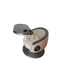 Стульчик для кормления YSB-BB2012, белый/серый Стульчик для кормления YSB-BB2012, белый/серый