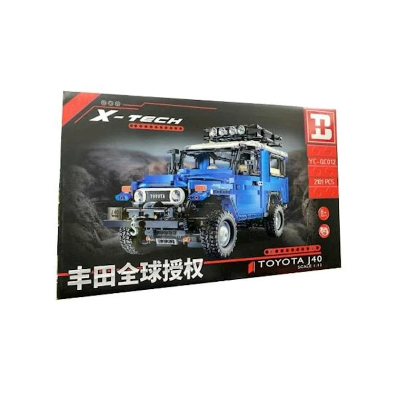 Конструктор XQ Toys X-Tech Toyota I40 YC-QC012, 2101 элементов, 8+ лет Конструктор XQ Toys X-Tech Toyota I40 YC-QC012, 2101 элементов, 8+ лет