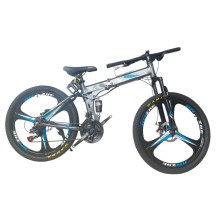 Uşaq velosipedi BMX 24 GTR-101 göy/qara, qatlanan