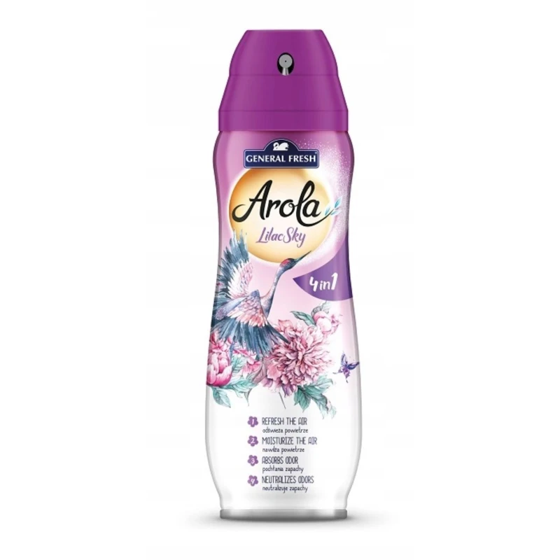 Освежитель воздуха Arola 4in1 Lilac Sky 300 мл Освежитель воздуха Arola 4in1 Lilac Sky 300 мл