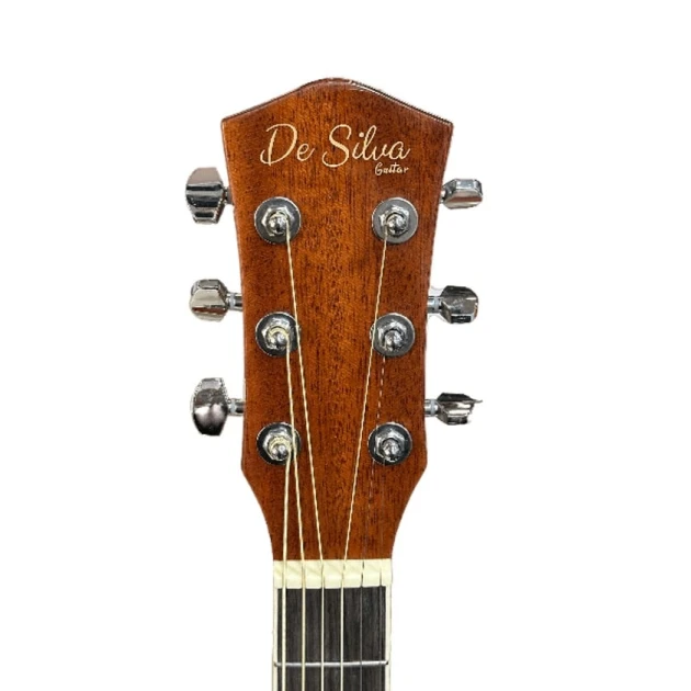 Акустическая гитара De Silva AF448CE, коричневая