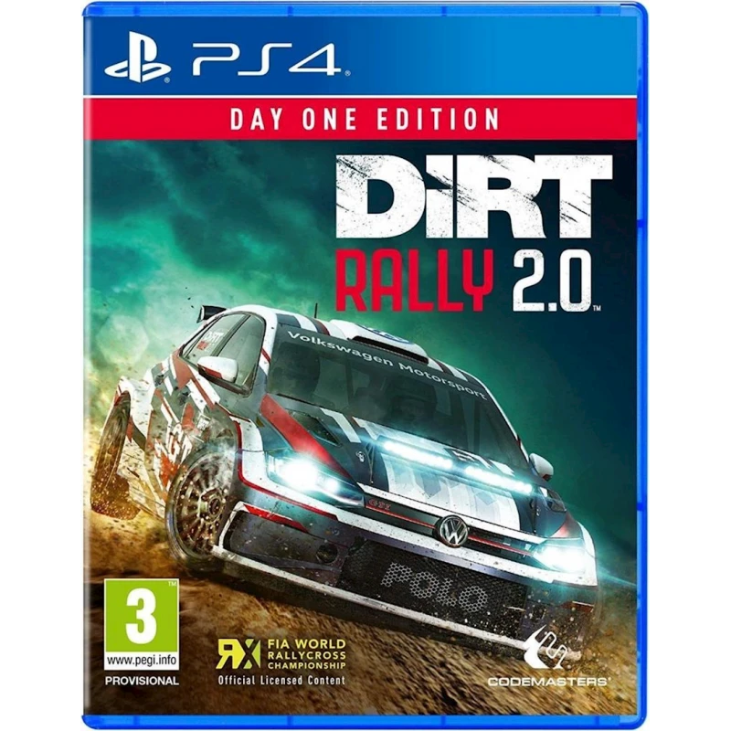 Игра DiRT Rally 2.0 Day One Edition PS4 English (4020628754464) Игра DiRT Rally 2.0 Day One Edition PS4 English (4020628754464)