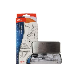 Готовальня Deli G30505 8 предметов, 115 мм, металлический