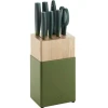 Набор ножей Zwilling Now S 530702200, зеленый, лезвие 10/13/14/20, 8 шт