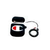 Чехол для наушников Champion для Apple AirPods 1/2, Черный