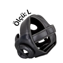 Boks dəbilqəsi Venum 1440, qara, ölçü L