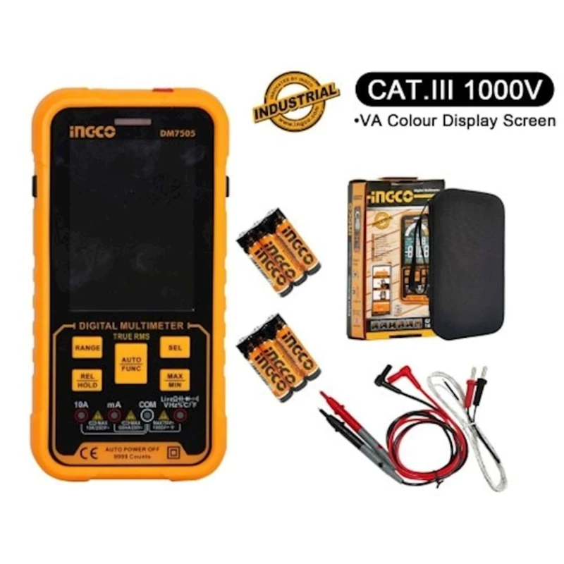 Мультиметр Ingco DM7505