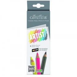 Набор цветных карандашей Cretacolor Artist Studio Line картонная упаковка, 6 штук