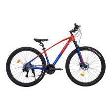 Şəhər velosipedi Eterna One 2TKR_0079, ölçü S, Qırmızı/Göy