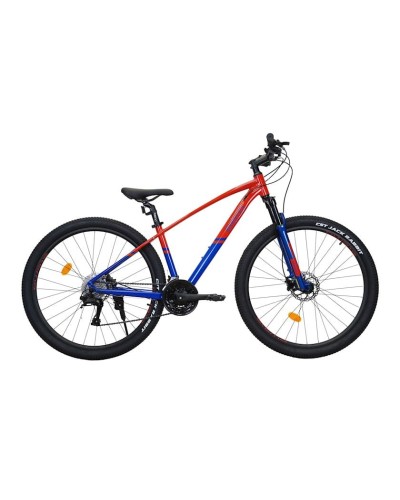 Şəhər velosipedi Eterna One 2TKR_0079, ölçü S, Qırmızı/Göy