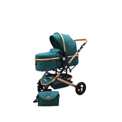 Детская коляска Belecoo 530-D Зеленая