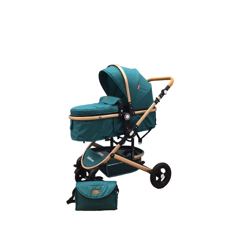 Детская коляска Belecoo 530-D Зеленая