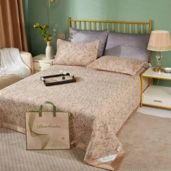 Örtük Pierre Cardin INM1050, 220x250 sm, ikinəfərlik, narıncı